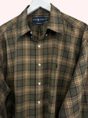 Camicia Ralph Lauren marrone a quadri (26ca112) - XL