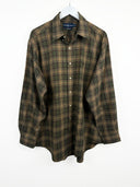 Camicia Ralph Lauren marrone a quadri (26ca112) - XL
