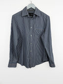 Camicia Armani azzurra a righe (26ca126) - M