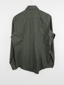 Camicia Etro verde a righe (26ca127) - M/L