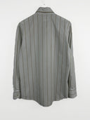 Camicia Armani bianca beige a righe (26ca129) - XL