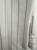 Camicia Armani bianca beige a righe (26ca129) - XL