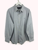 Camicia Ralph Lauren azzurra a righe (26ca131) - XXL