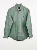 Camicia Ralph Lauren verde a righe (26ca139) - L