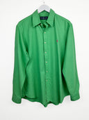 Camicia Ralph Lauren verde oversize (26ca13) - XL