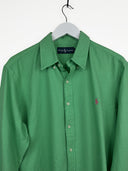 Camicia Ralph Lauren verde oversize (26ca13) - XL