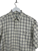 Camicia Lacoste panna a quadri (26ca142) - L