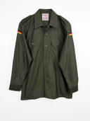 Giacca-camicia militare tedesca kaki originale 90s (26ca147) - L
