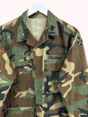 Giacca camicia militare USA con patches (26ca146) - M/L