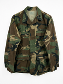 Giacca camicia militare USA con patches (26ca146) - M/L