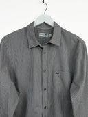 Camicia Lacoste grigia a quadretti (26ca150) - L