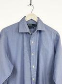 Camicia Ralph Lauren azzurra a quadretti (26ca151) - L