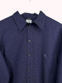 Camicia Versace viola 00s (26ca156) - XL