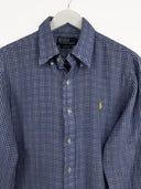 Camicia Ralph Lauren blu a quadretti (26ca157) - L