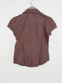 Camicia Ralph Lauren rossa bianca a righe donna (26ca162) - S