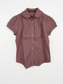 Camicia Ralph Lauren rossa bianca a righe donna (26ca162) - S