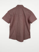 Camicia Levi's rossa a righe 80s (26ca163) - M