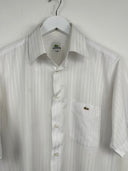 Camicia Lacoste bianca a righe (26ca168) - M