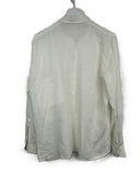 Camicia Gianni Versace bianca in lino 80s (26ca169) - L