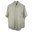 Camicia Trussardi beige anni 00 misto lino (26ca173) - M