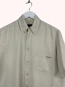 Camicia Trussardi beige anni 00 misto lino (26ca173) - M
