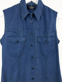 Camicia Trussardi blu donna (26ca174) - S