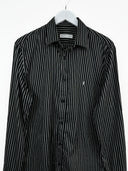 Camicia Trussardi nera a righe (26ca178) - M/L