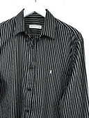 Camicia Trussardi nera a righe (26ca178) - M/L