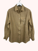 Camicia Iceberg cammello in lino donna oversize (26ca164) - 44