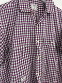 Camicia Valentino rosa a quadri cropped (26ca186) -M