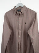 Camicia Ralph Lauren rosa quadretti oversize (26ca30) - L