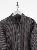 Camicia Ralph Lauren blu rossa a quadretti (26ca33) - L