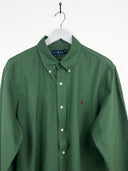 Camicia Ralph Lauren verde oversize (26ca34) - XL