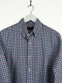 Camicia Ralph Lauren blu rosa a quadretti (26ca35) - M