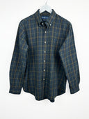 Camicia Ralph Lauren verde blu a quadri (26ca37) - L