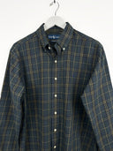 Camicia Ralph Lauren verde blu a quadri (26ca37) - L