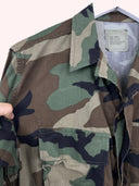 Giacca camicia camouflage militare originale USA (26ca40) - S