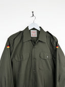 Camiica militare originale tedesca kaki 90s (26ca41) - M