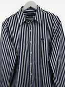 Camicia Ralph Lauren a righe blu bianca (26ca53) - XL