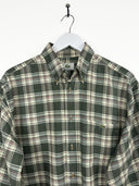 Camicia Lacoste verde a quadri (26ca55) - M/L