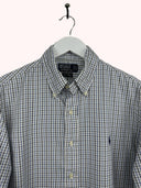 Camicia Ralph Lauren blu a quadretti (26ca58) - M/L