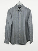 Camicia Ralph Lauren blu a quadretti (26ca58) - M/L