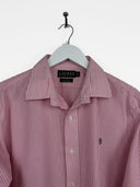 Camicia Ralph Lauren rosa a righe (26a60) - L/XL