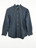 Camicia Lacoste blu a quadri (26ca61) - XS
