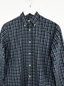 Camicia Lacoste blu a quadri (26ca61) - XS