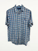 Camicia estiva Ralph Lauren blu a quadri in lino (26ca67) - L