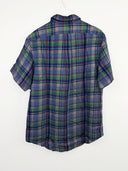 Camicia estiva Ralph Lauren viola a quadri in lino (26ca68) - L