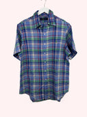 Camicia estiva Ralph Lauren viola a quadri in lino (26ca68) - L