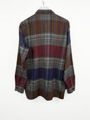 Camicia Missoni blu rossa a quadri (26ca75) - M/L