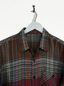 Camicia Missoni blu rossa a quadri (26ca75) - M/L